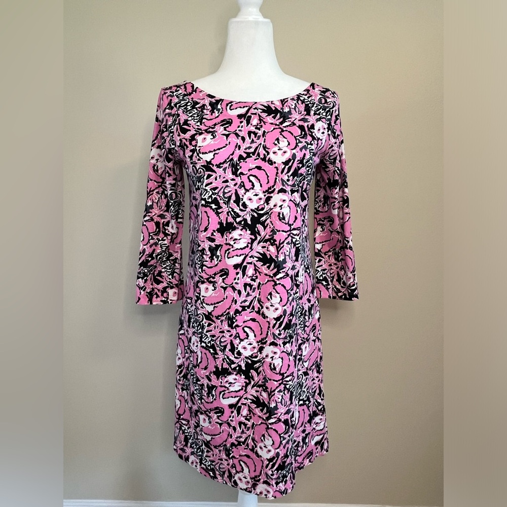 Rare Lilly Pulitzer Pink Panda Print Dress